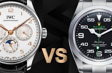 iwc vs rolex|IWC vs tag heuer.